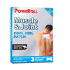 Poweroll Muscle and Joint Cool Patch x 3 Patches - BeeVitamins
