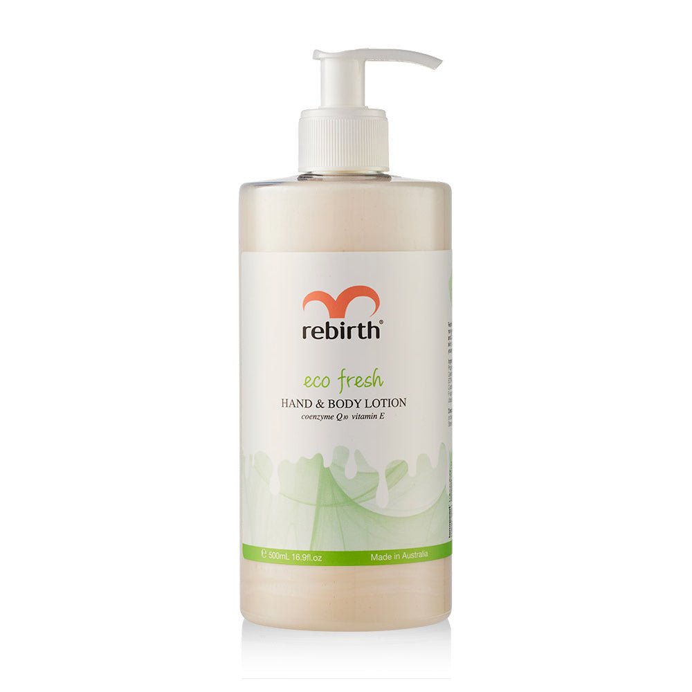 Rebirth Eco Fresh Hand & Body Lotion 500mL - BeeVitamins