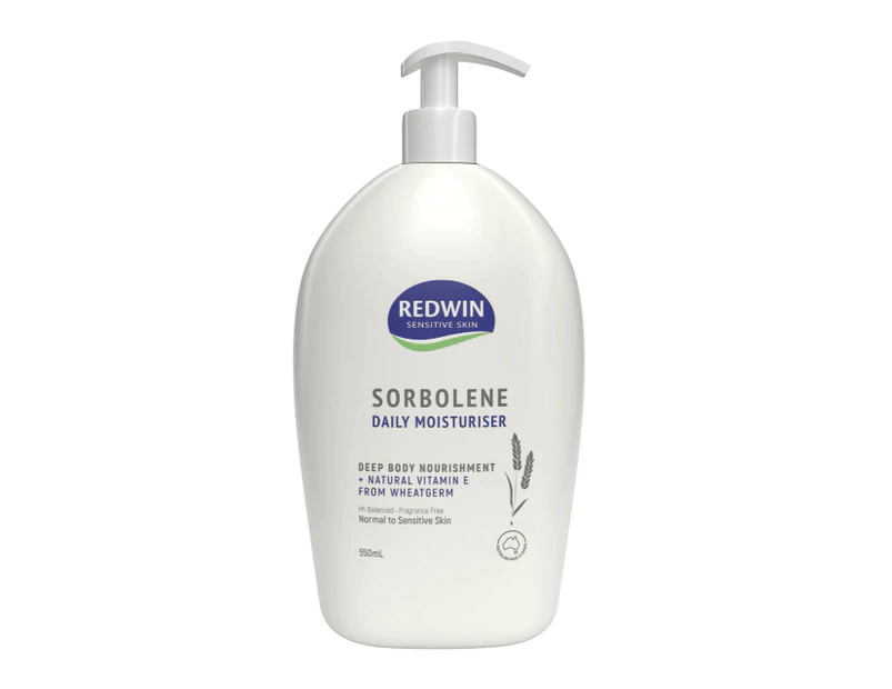 Redwin Sorbolene Daily Moisturiser 550ml - BeeVitamins