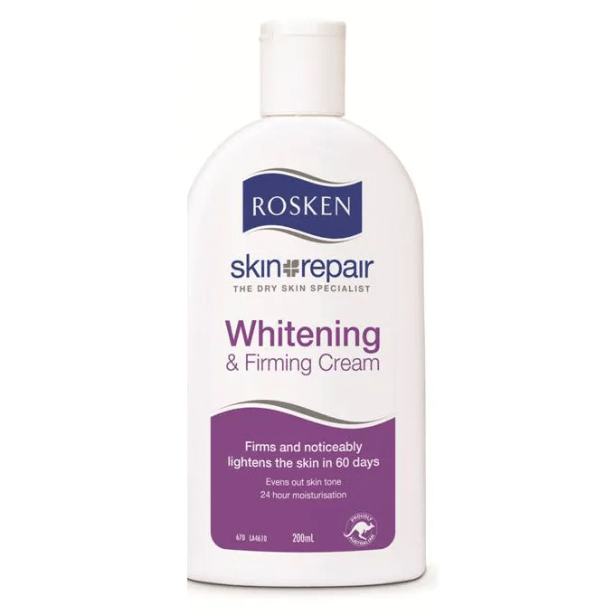 Rosken Whitening & Firming Cream 200ml - BeeVitamins