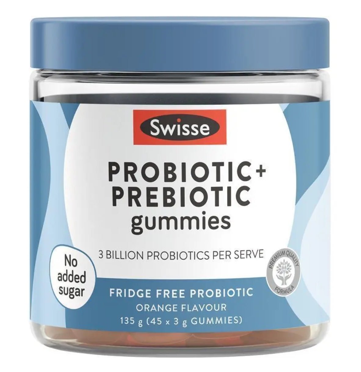 Swisse Adults Probiotic & Prebiotic Gummies 45 Pack - BeeVitamins