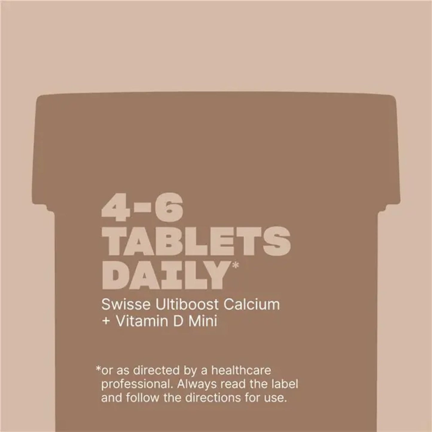 Swisse Calcium + Vitamin D 300 Mini Tablets - BeeVitamins