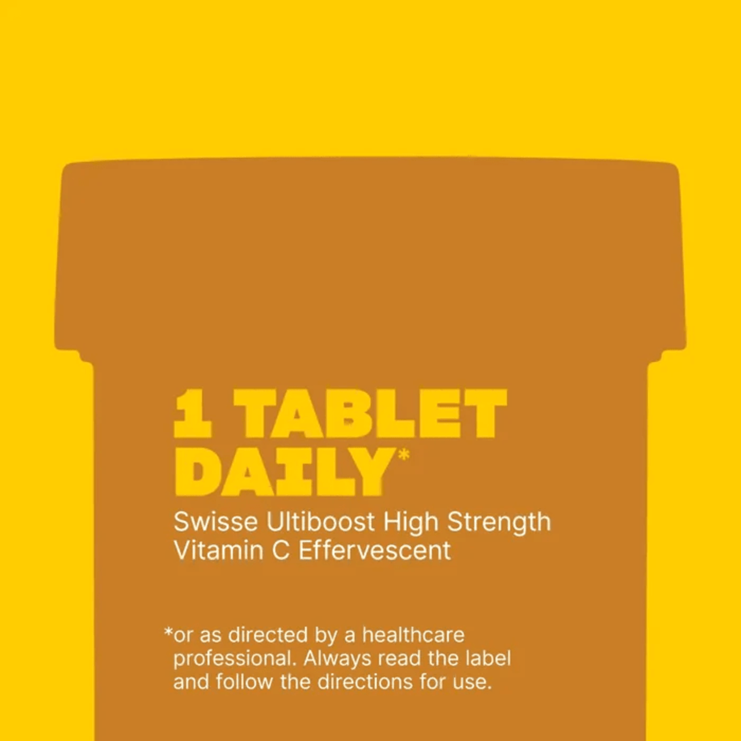 Swisse High Strength Vitamin C 1000mg Effervescent 60 Tablets - BeeVitamins