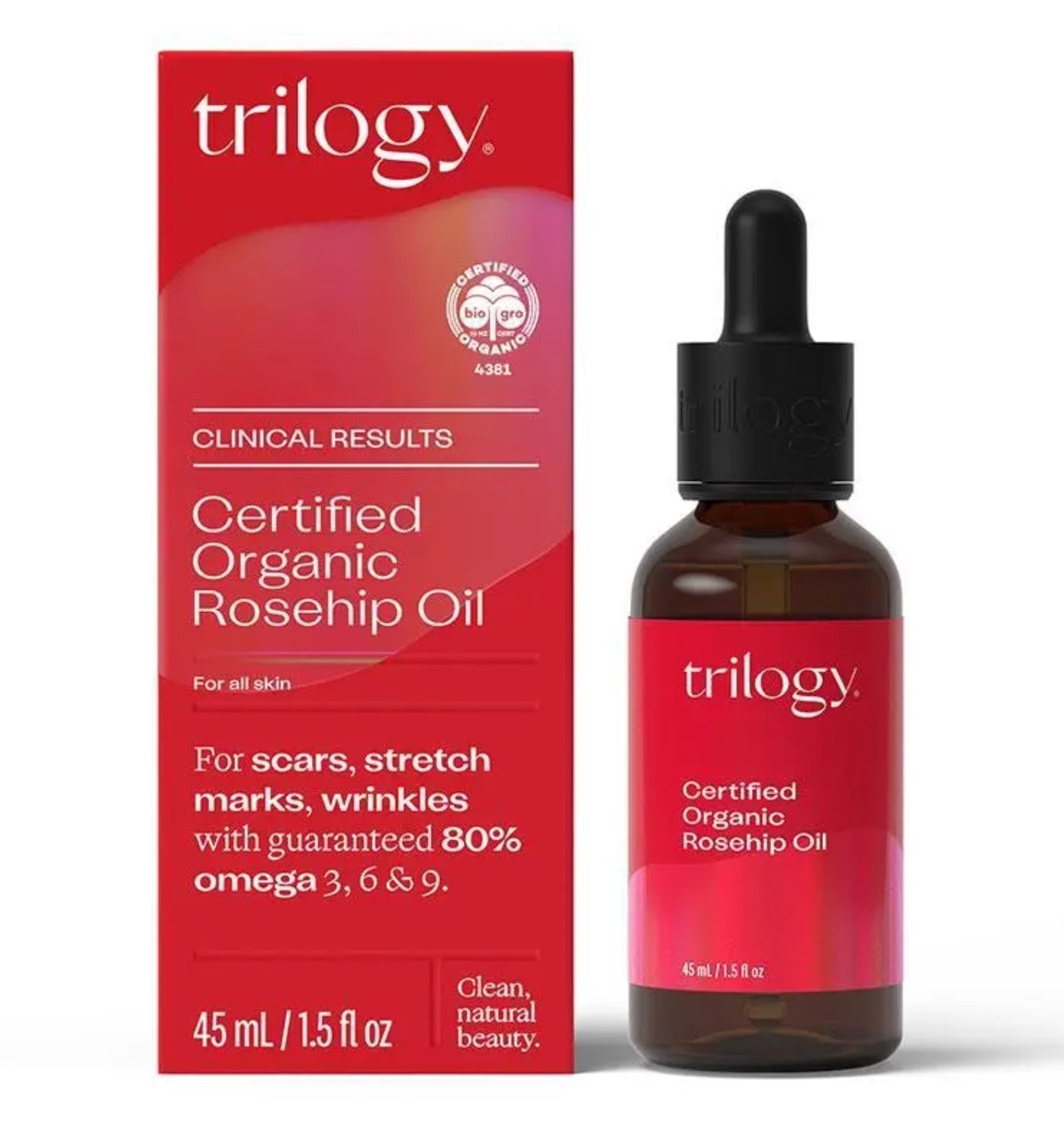 Trilogy Rosehip Oil 45ml - BeeVitamins