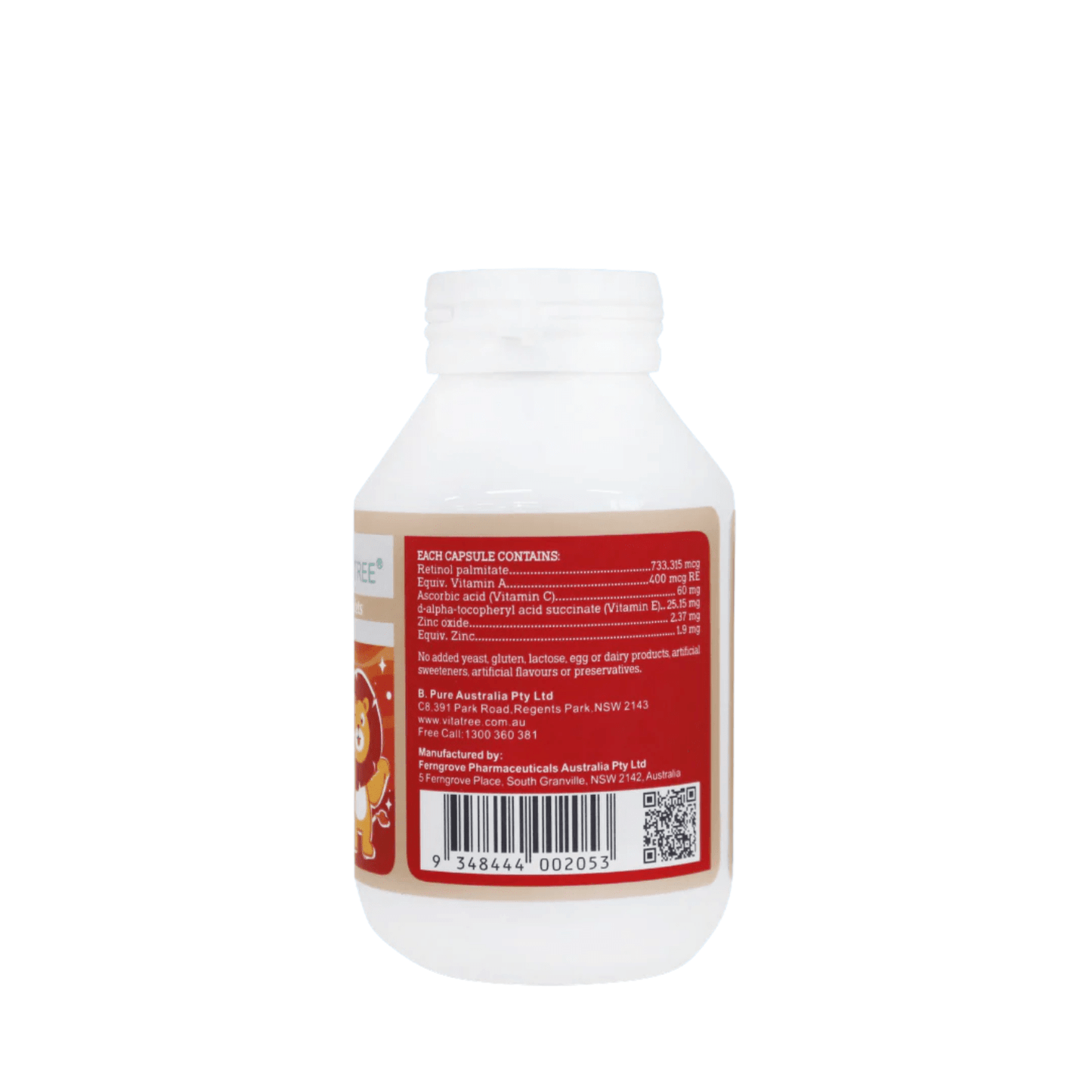 Vitatree Kids Immunity Support 60 Tablets - BeeVitamins