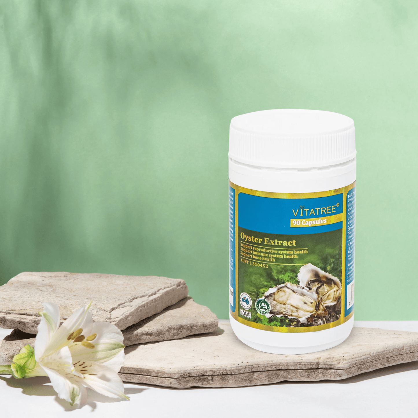 Vitatree Oyster Extract 90 Soft Capsules - BeeVitamins