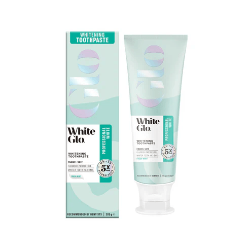 White Glo Professional White Whitening Toothpaste 205g - BeeVitamins