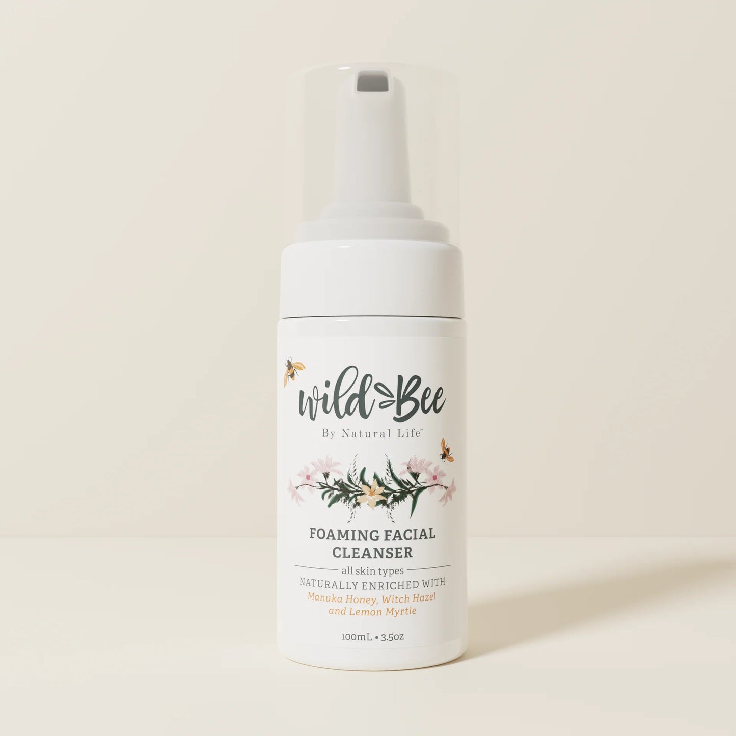 Wild Bee Foaming Facial Cleanser 100mL - BeeVitamins