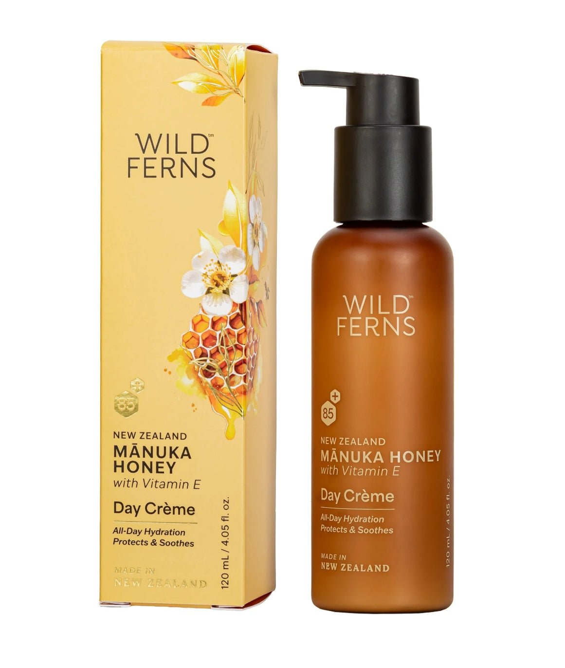 Wild Ferns Manuka Honey Day Creme 120mL - BeeVitamins