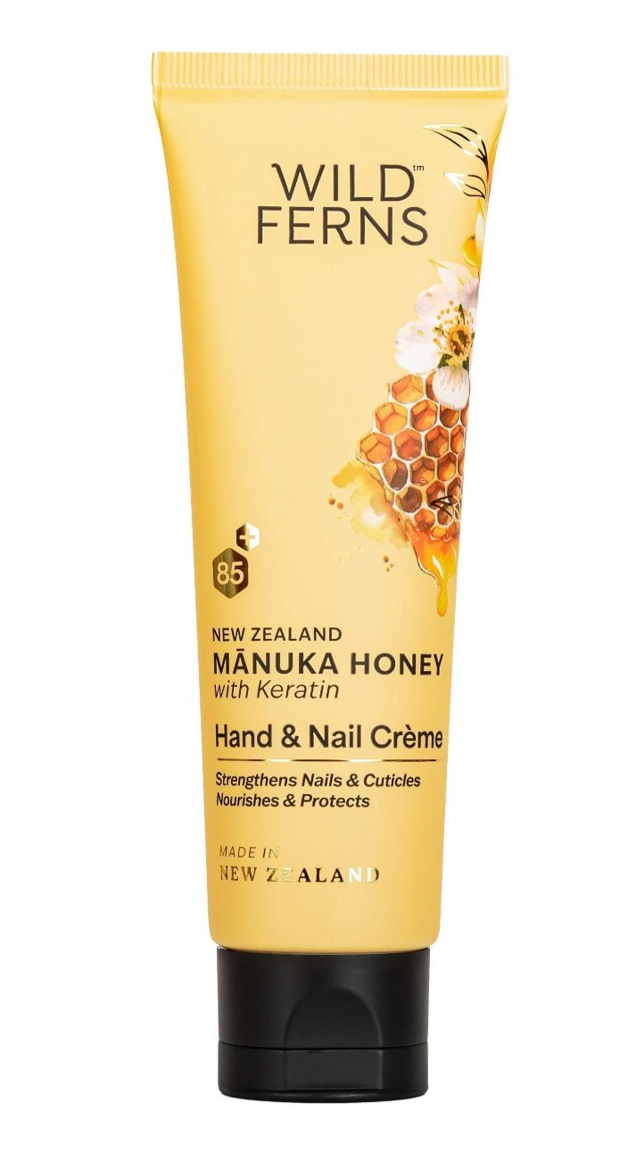 Wild Ferns Manuka Honey Hand & Nail Creme 85ml - BeeVitamins