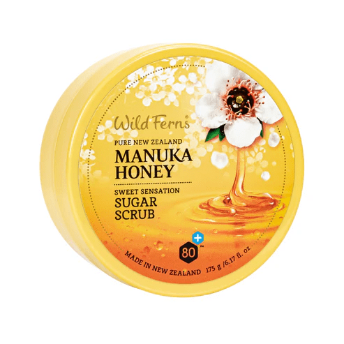 Wild Ferns Manuka Honey Sugar Scrub 175g - BeeVitamins