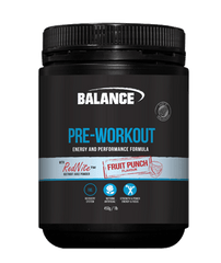 Balance Pre-Workout Energy and Performance formula with RedNiteTM 450g