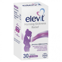 Elevit Morning Sickness Relief 30 Tablets (Exp 09/2022)