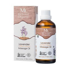 Lavender Massage Oil Certified Organic 100 ml