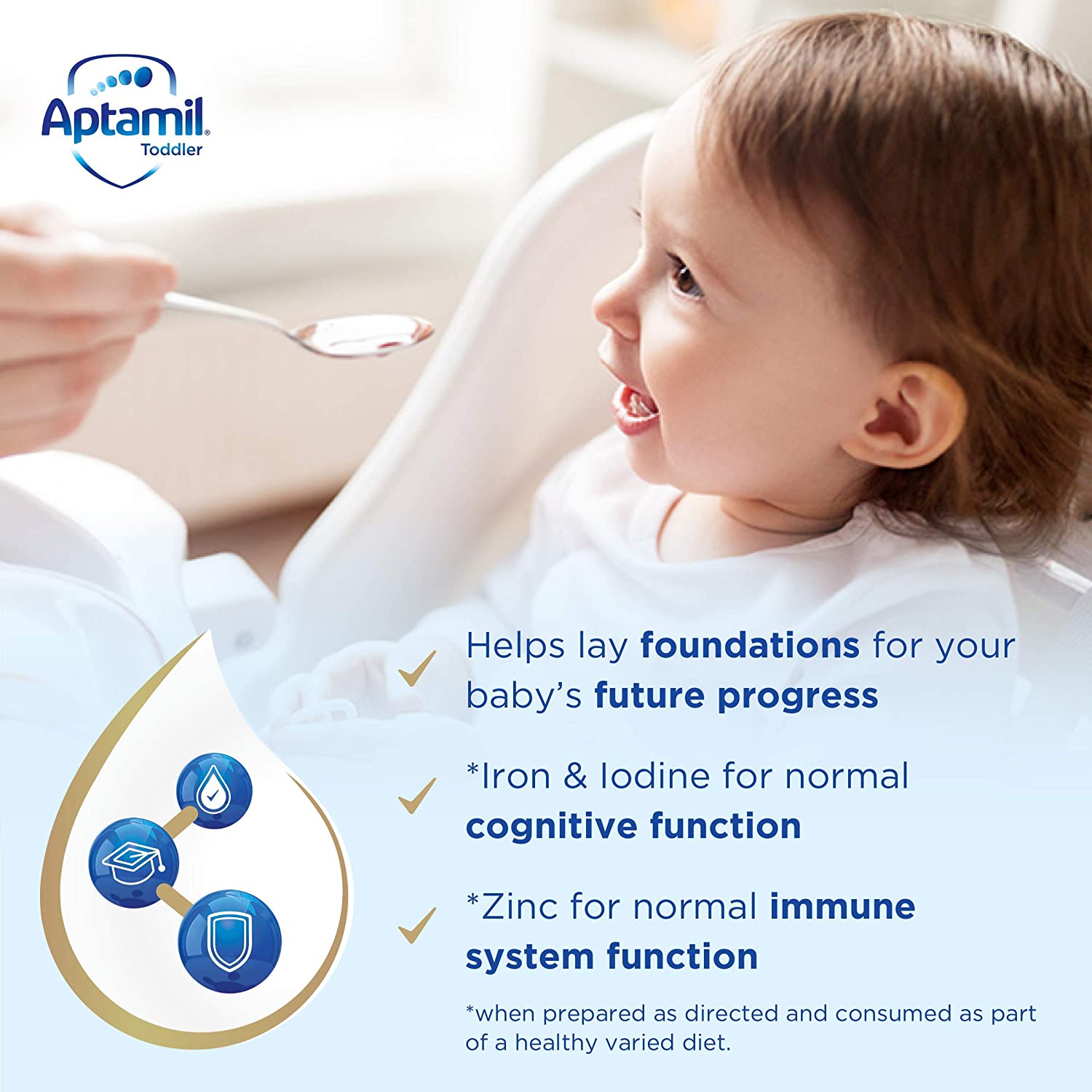 Aptamil Gold+ Step 3 Toddler From 1 Year 900g - BeeVitamins