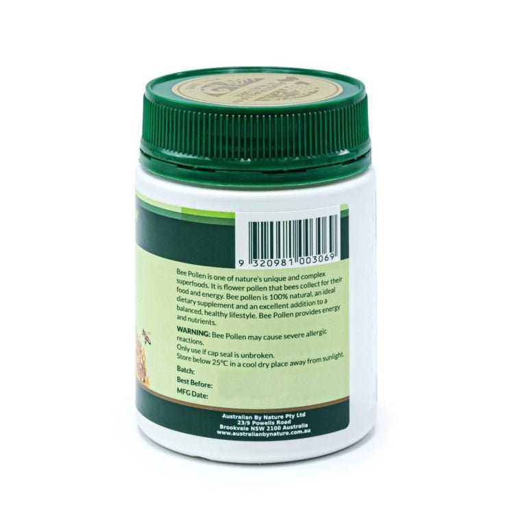 Australian by Nature Bee Pollen 500mg 180 Capsules - BeeVitamins