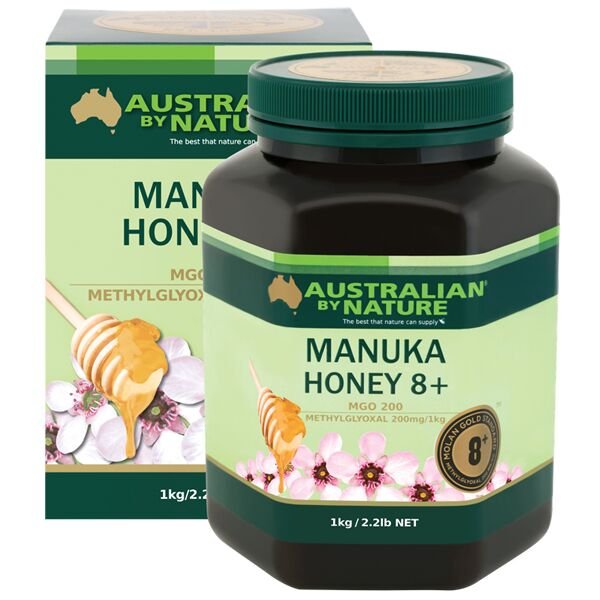 Australian by Nature Manuka Honey 8+ 1KG - New Zealand - BeeVitamins