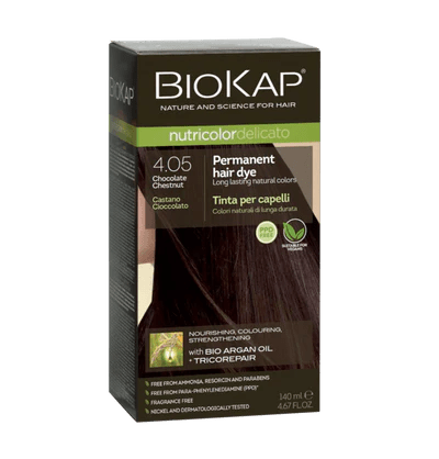 Biokap Nutricolor Delicato 4.05 Chocolate Chestnut - BeeVitamins