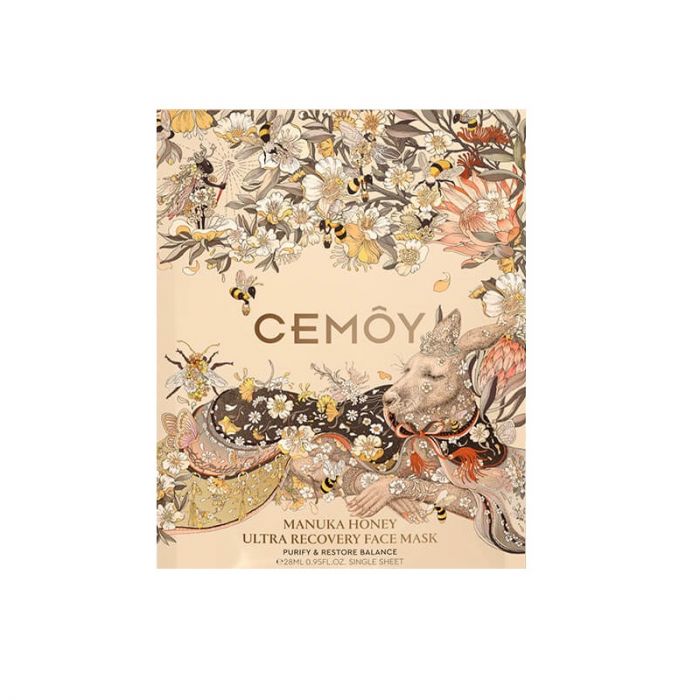 Cemoy Manuka Honey Ultra Recovery Face Mask 28ml x 5 sheets - BeeVitamins