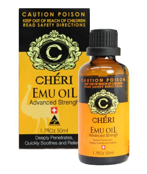 Cheri Emu Oil Advanced Strength 50mL - BeeVitamins