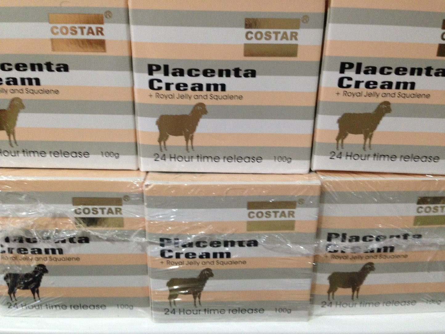 Costar Placenta Cream with Royal Jelly and Squalene 100g - BeeVitamins