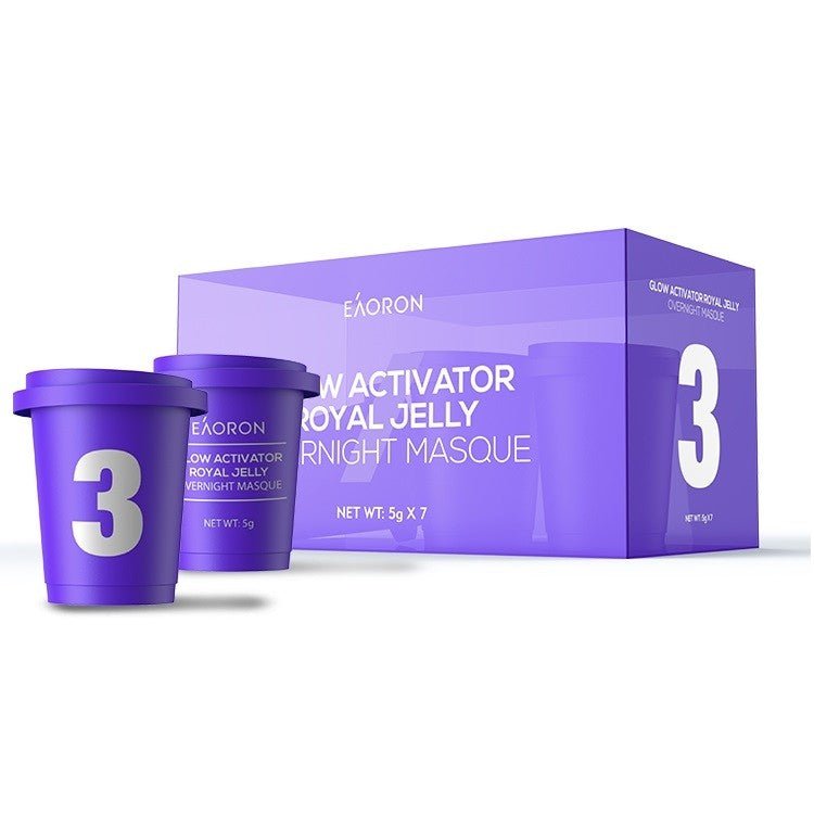 Eaoron Glow Activator Royal Jelly Overnight Masque 5g x 7 - BeeVitamins