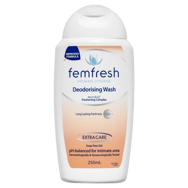 Femfresh Deodorising Wash 250ml - BeeVitamins