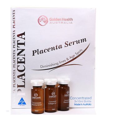 Golden Health Placenta Serum 3 x 10ml - BeeVitamins