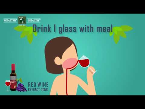 Wealthy Health BIO-OPC Red Wine Extract Tonic - Exp date: 08/2022