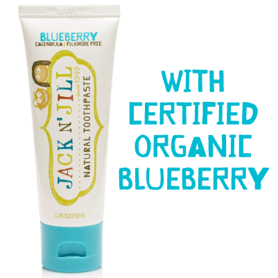 Jack N' Jill Natural Toothpaste 50g Blueberry - BeeVitamins