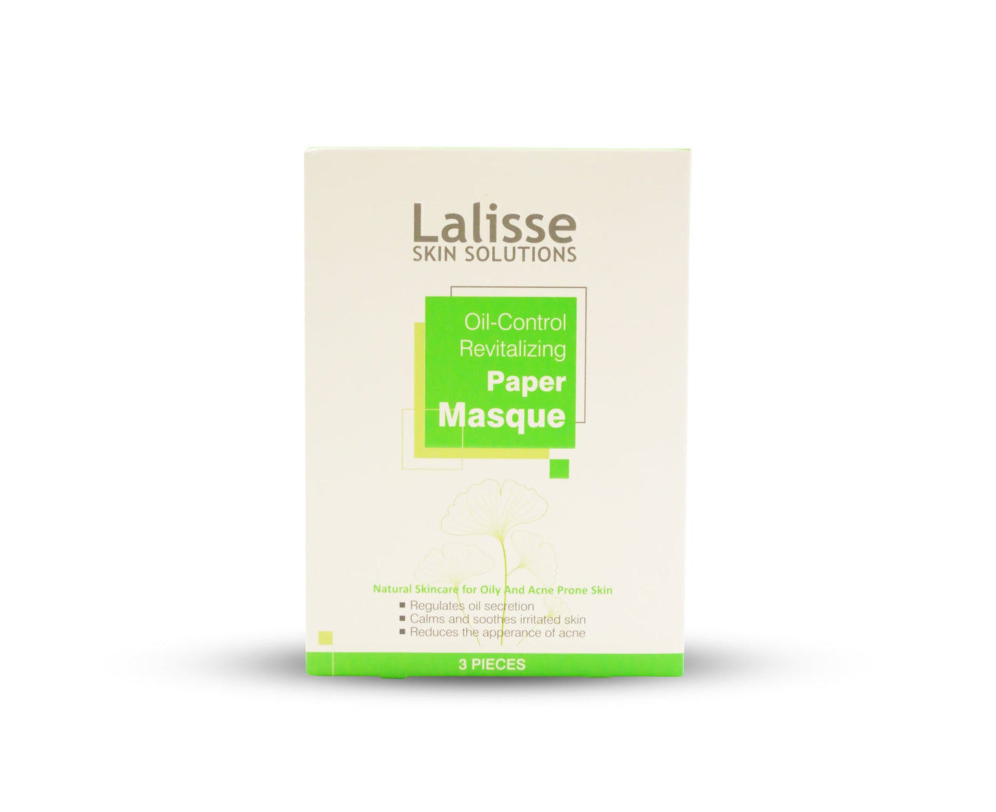 Lalisse Oil Control Paper Masque 3 Pieces - BeeVitamins