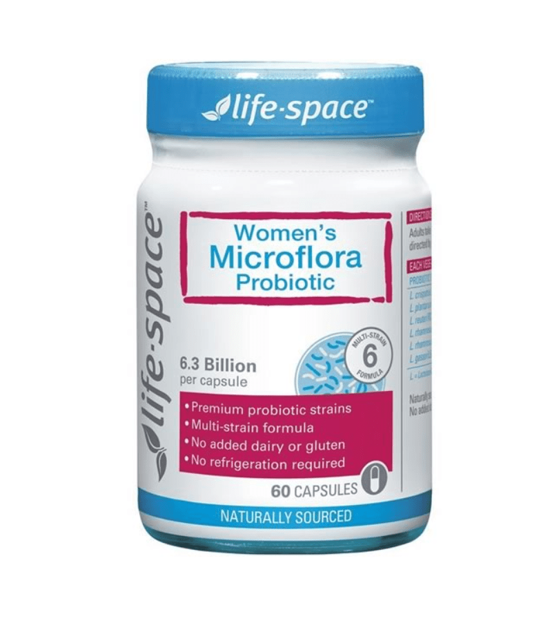 Life Space Womens Microflora Probiotic 60 Capsules - BeeVitamins