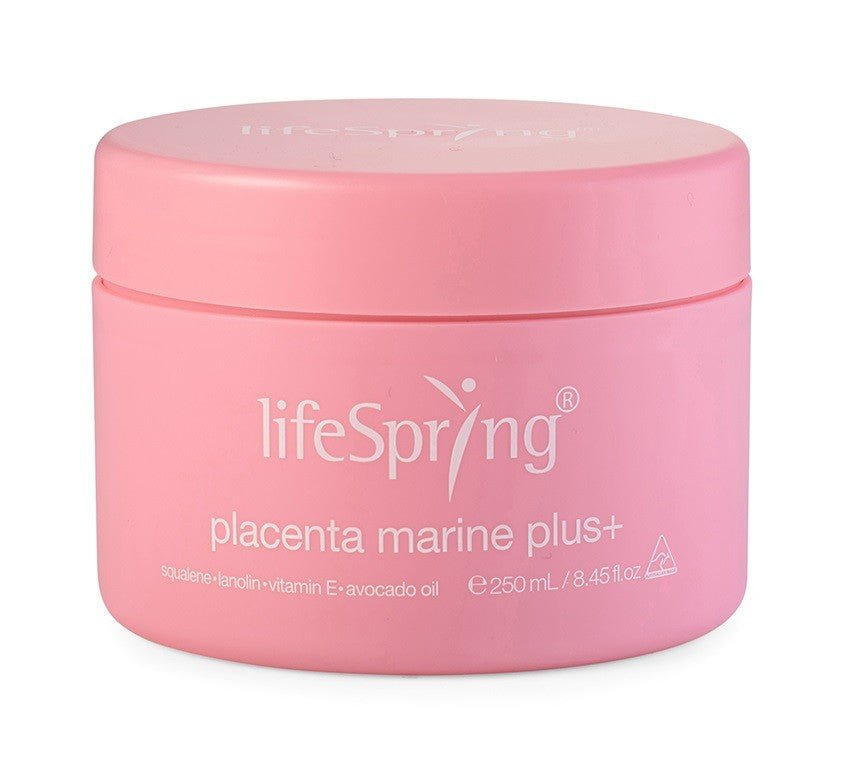 LifeSpring Placenta Marine Plus Cream 250mL - BeeVitamins
