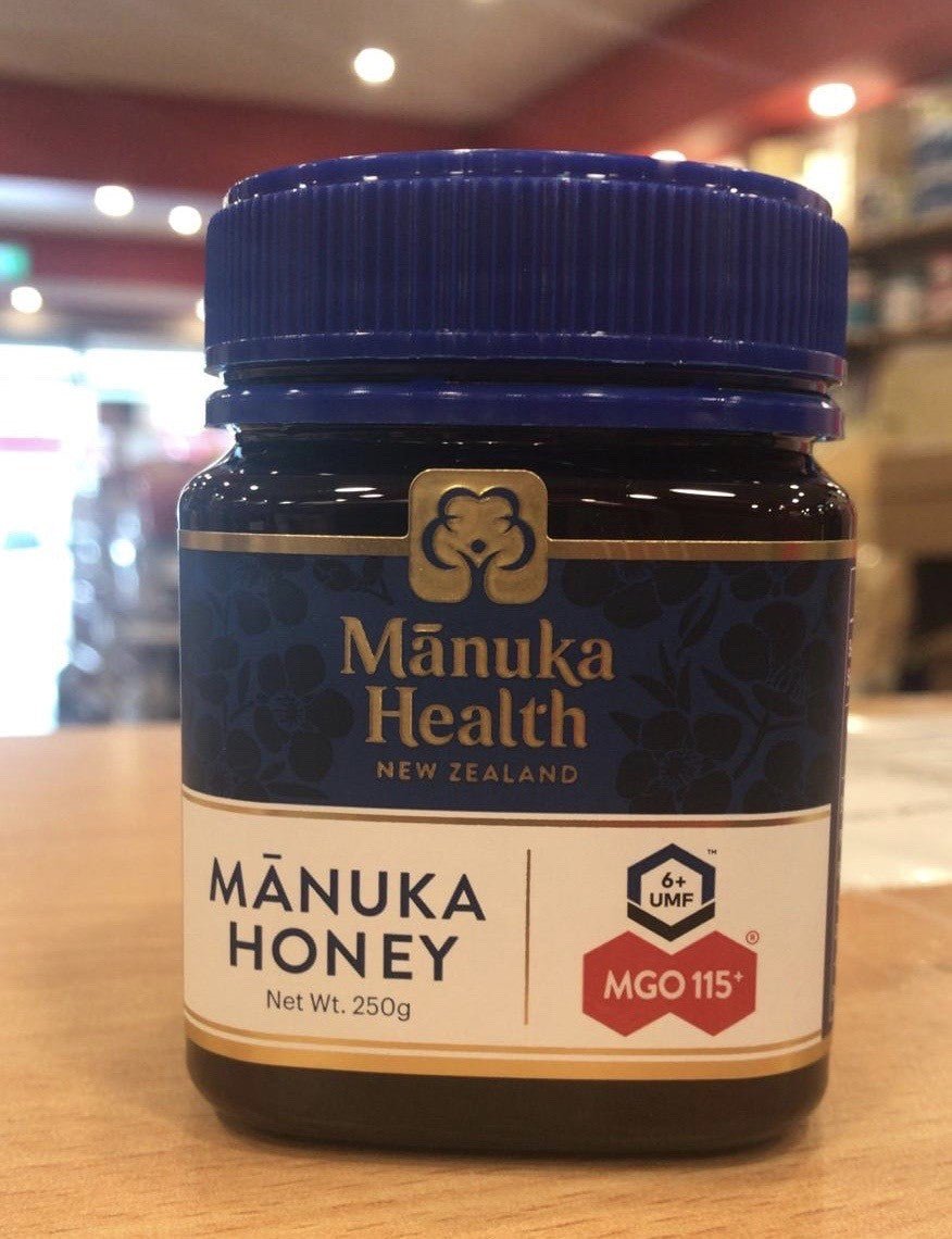 Manuka Health MGO 115+ 250g Manuka Honey New Zealand - BeeVitamins