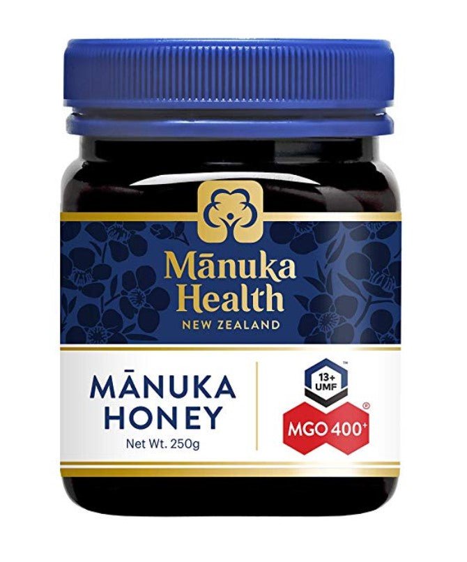 Manuka Health MGO 400+ 250g Manuka Honey New Zealand (Premium New Look) - BeeVitamins