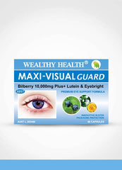 Wealthy Health Maxi-Visual Guard Bilberry 10000 Plus / 60 Capsules