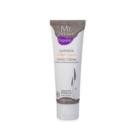 Mt.Retour Certified Organic Lavender Hand Cream 75ml ON SPECIAL - BeeVitamins