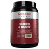 Musashi Shred & Burn Protein Vanilla Milkshake Flavour 900g - BeeVitamins