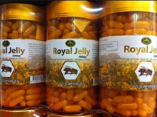 Nature's King Royal Jelly 1000 mg 365 Soft Capsules - BeeVitamins