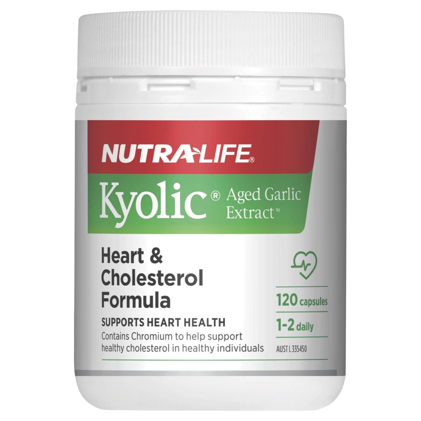 Nutralife Kyolic Aged Garlic Extract 120 Capsules - BeeVitamins