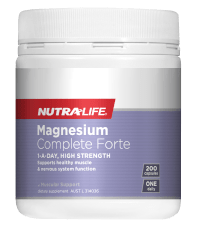 Nutralife Magnesium Complete Forte 200 Capsules - BeeVitamins