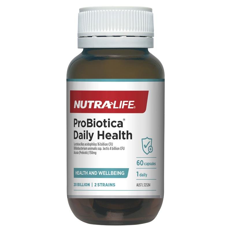 NutraLife Probiotica Daily Health 60 Capsules - BeeVitamins