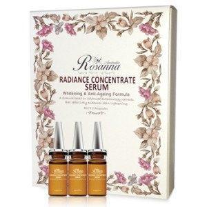 Rosanna Radiance Concentrate Serum - Whitening & Anti - Ageing Formula - 8ml x 3 Ampoules - BeeVitamins