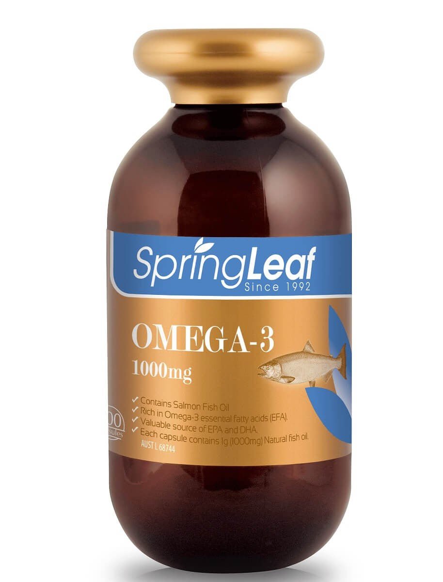 Spring Leaf Omega3 1000mg 400 Capsules Premium - BeeVitamins