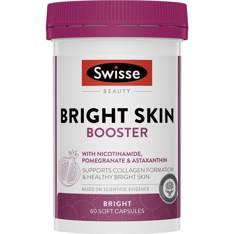 Swisse Bright Skin 60 Soft Capsules - BeeVitamins
