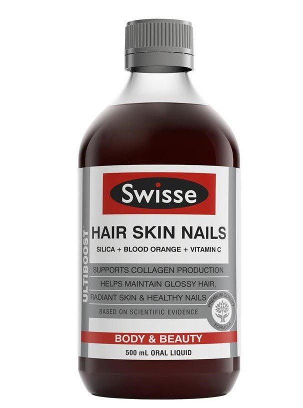 Swisse Hair Skin Nails 500mL Liquid - BeeVitamins
