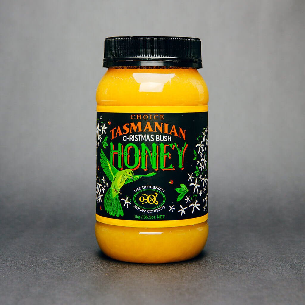 Tasmanian Christmas Bush Honey 1KG - BeeVitamins