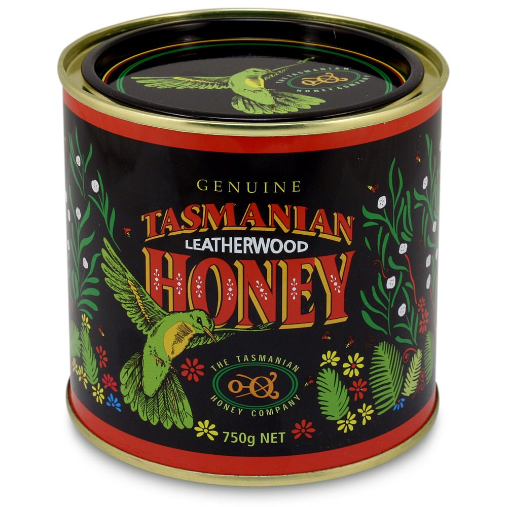 Tasmanian Leatherwood Honey Tin 750g - BeeVitamins