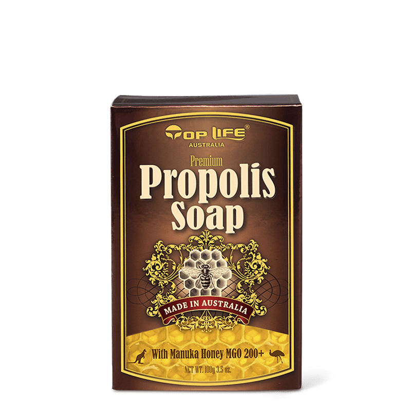 Top Life Propolis Soap with Manuka Honey MGO 200+ - BeeVitamins