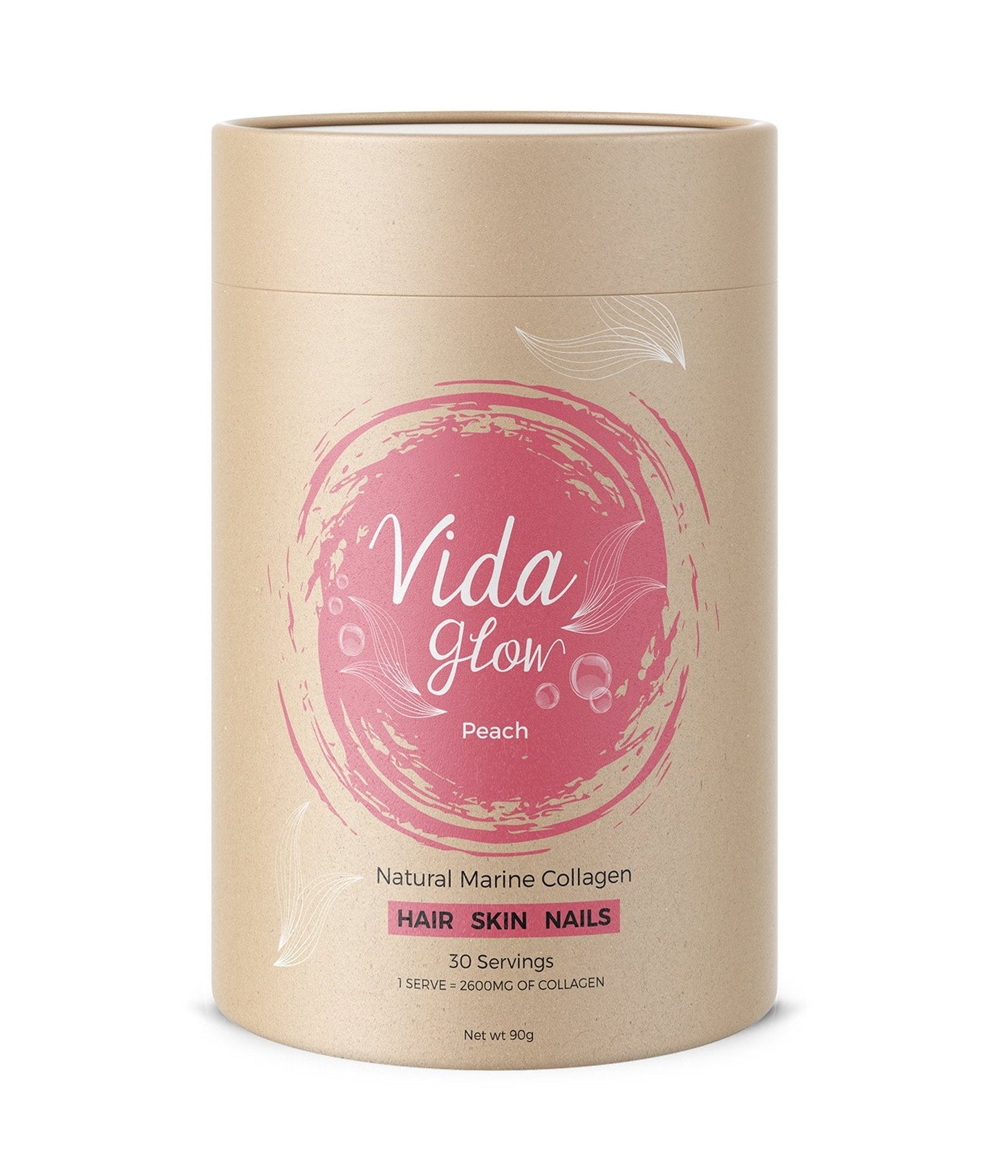 Vida Glow Peach Marine Collagen - BeeVitamins